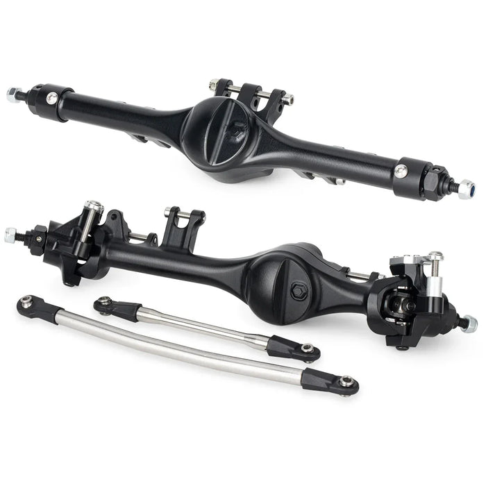 Upgraded Straight Axle Assembly for Axial SCX10 II & VS4-10 (Alu)
