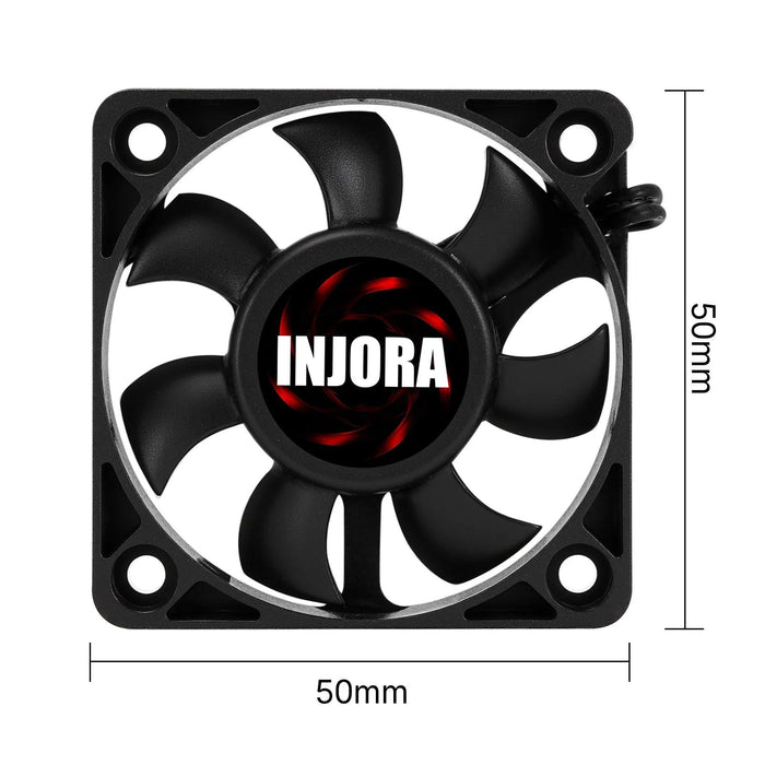 INJORA 25/30/35/40/45/50mm ESC Cooling Fans