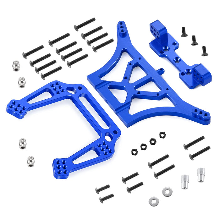 Front/Rear Shock Tower Mounts for Traxxas Slash 2WD 1/10 (Alu)