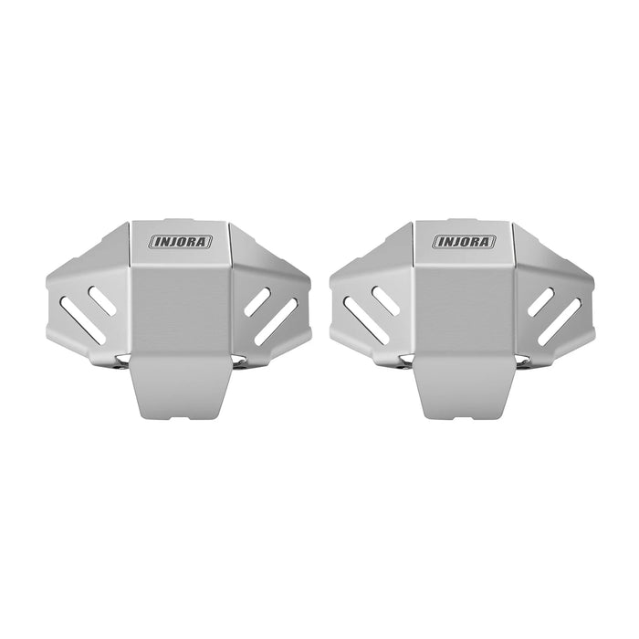 Essieu, plaque de protection de châssis pour Axial AXP8 Gilamon 2.2 1/8 (RVS)