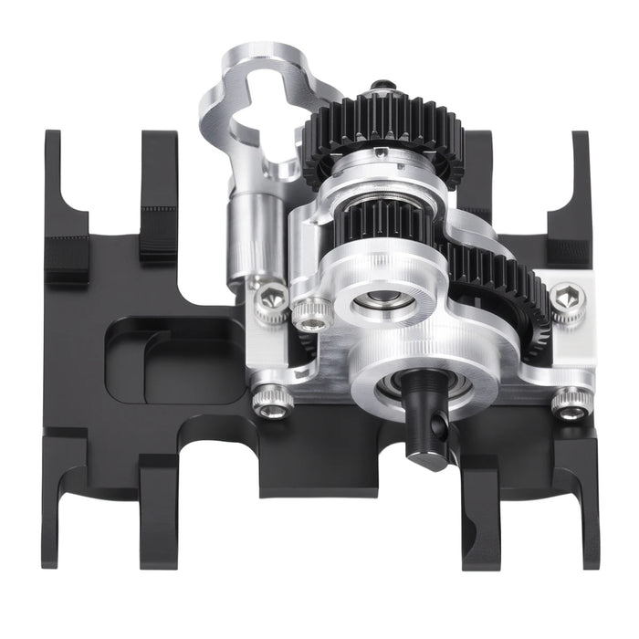 Fimonda Transmission w/ Delrin Skid for Axial SCX24 AX24 1/24 (Alu)