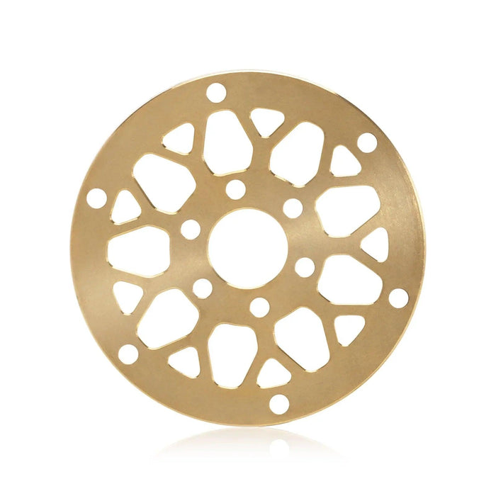INJORA 1.3" ModuWheel 1/24 1/18 Crawler Wheel Faces (Brass)