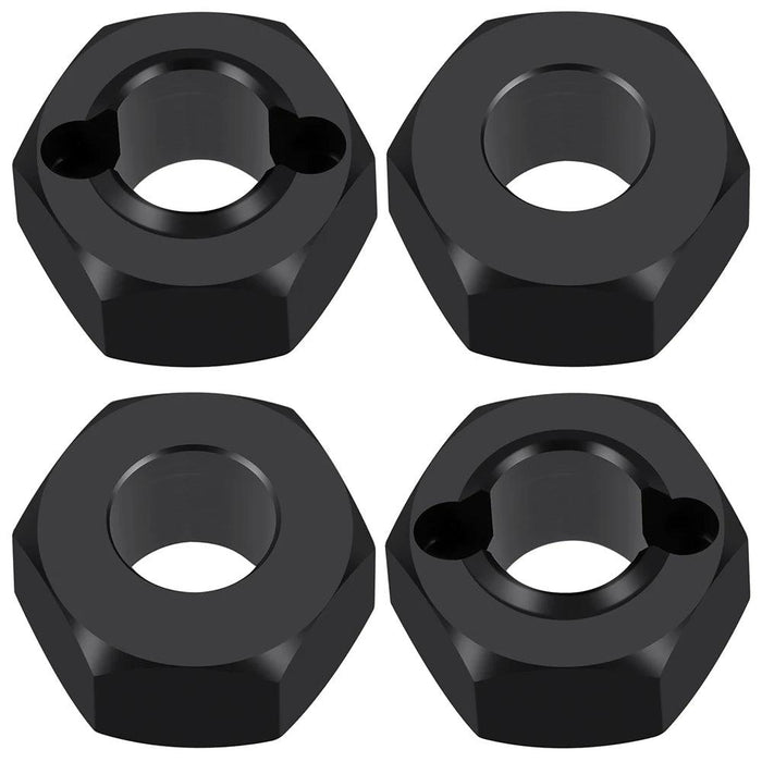 4PCS Sechskant-Radnabe für LOSI Mini-B 1/16, Mini-T 2.0 1/18 (Aluminium)