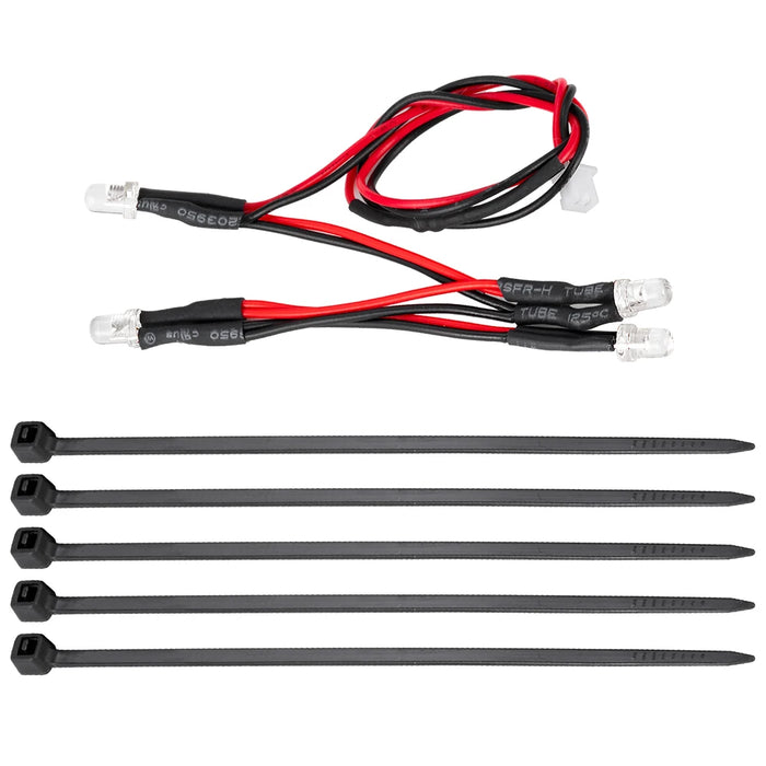 Feux de toit LED 3mm pour HPI Venture HILUX 1/18