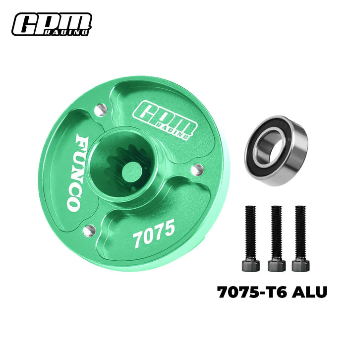 GPM Fixed Spur Gear Mount for Traxxas Funco 1/6 (Alu)