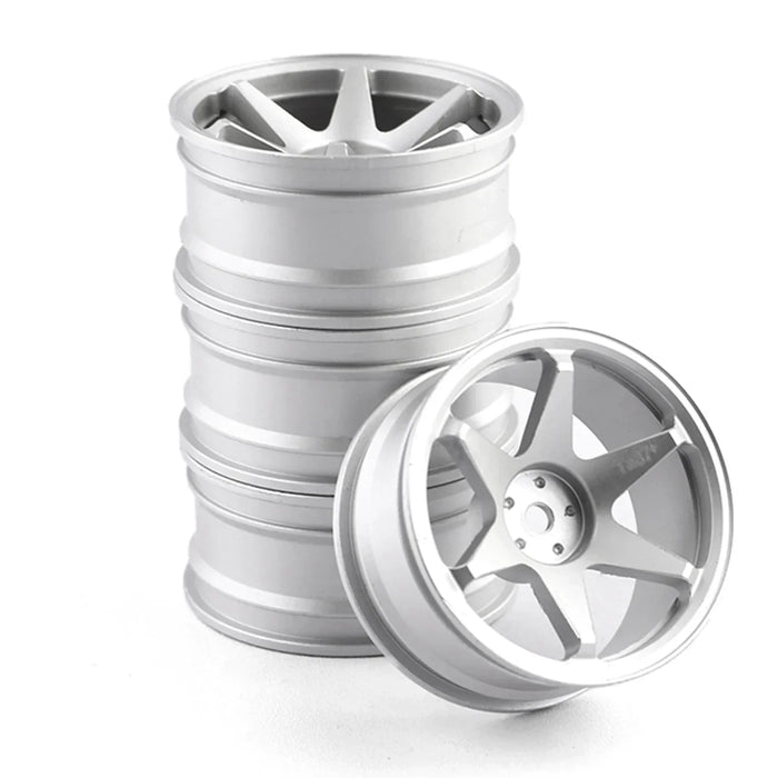 4PCS 52x26mm 1/10 Touring Drift Wheels (Metal)