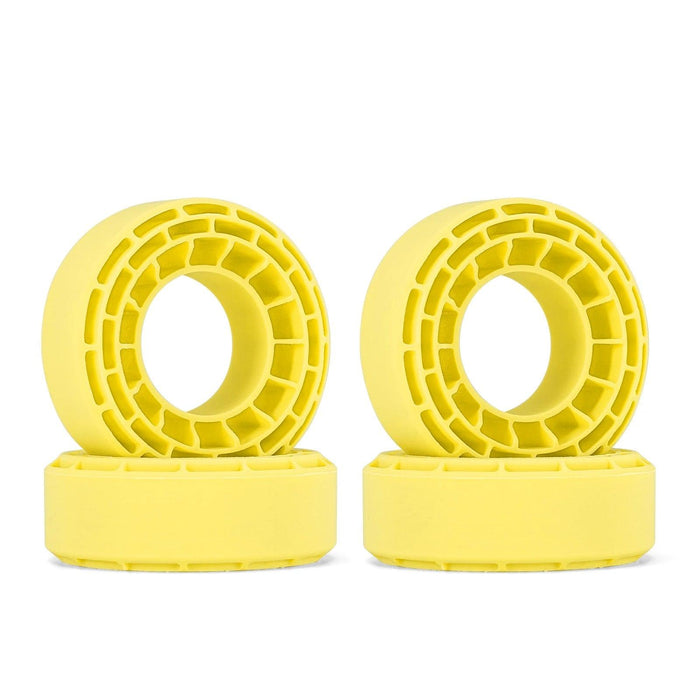4PCS INJORA 1.0" 56-58x24mm Inserts de pneus en caoutchouc silicone