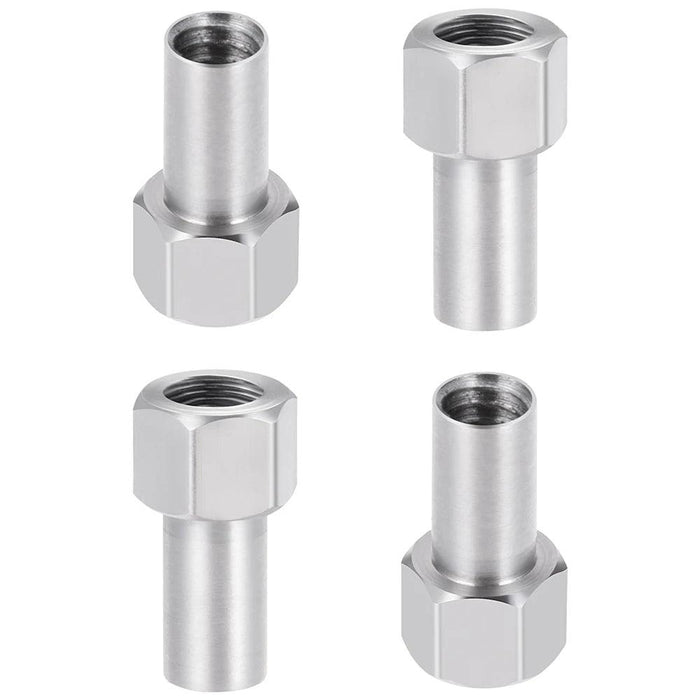 4PCS Extended 2/3/4/5/6mm Wheel Hex Adapter for Traxxas TRX-4M 1/18 (RVS)