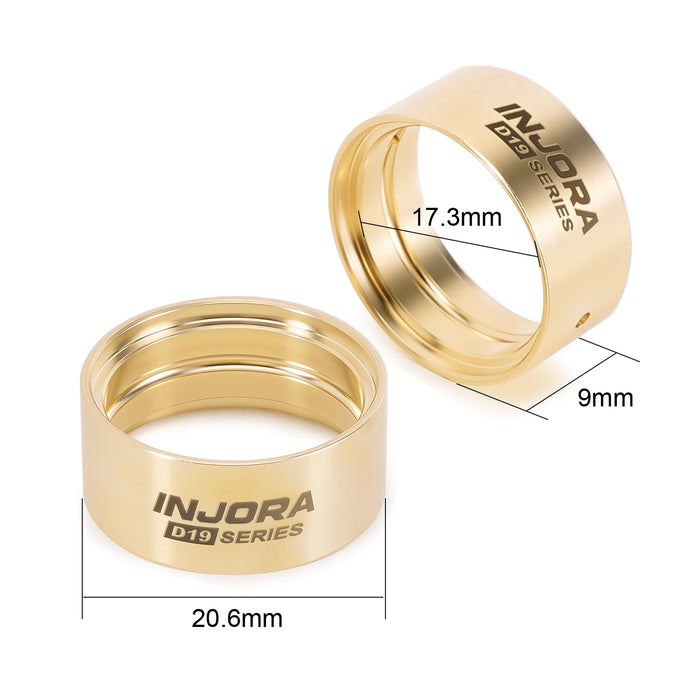 INJORA 0.7" D19 5.6g Wheel Clamp Rings