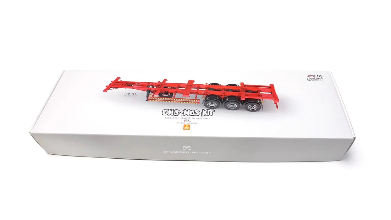 Orlandoo Hunter 1/32 Model Skeleton Container Trailer OH32N03 KIT