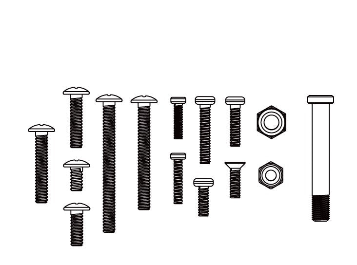 Power Wagon Screw Set for HobbyPlus CR18P EVO 1/18