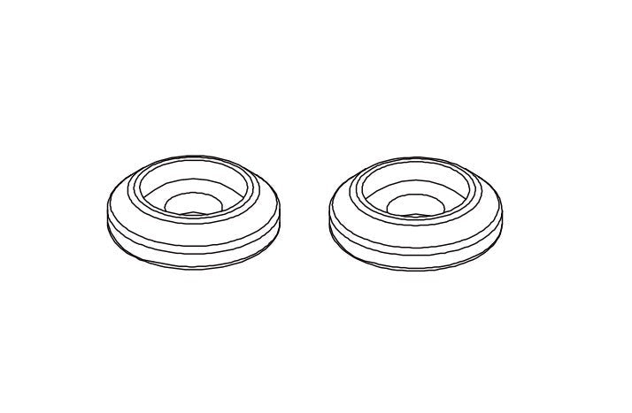 Rondelle de vis de corps pour Absima CR4.4 Patrol 1/10