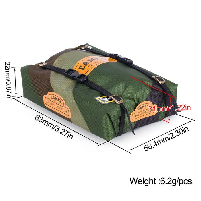 Roof Top Tent Simulation Decoration 1/18 1/24