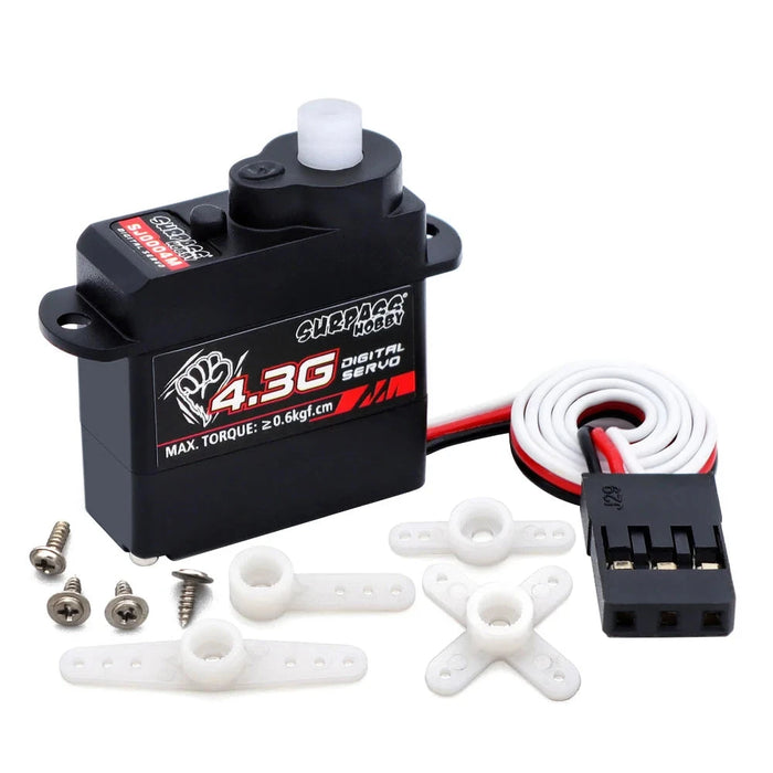 Surpass Hobby SJ0004M 4.3g Digitaal Servo (Metaal Gear)