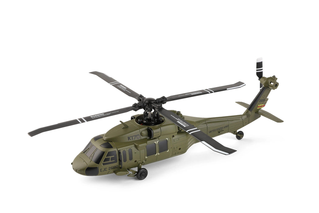 WLtoys K170 2.4G Gyroscope 6 axes Hélicoptère 4CH