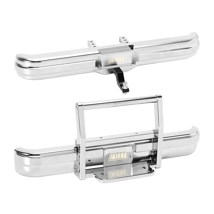 INJORA Pare-chocs avant et arrière pour FMS FCX10 K5 1/10 (Aluminium)