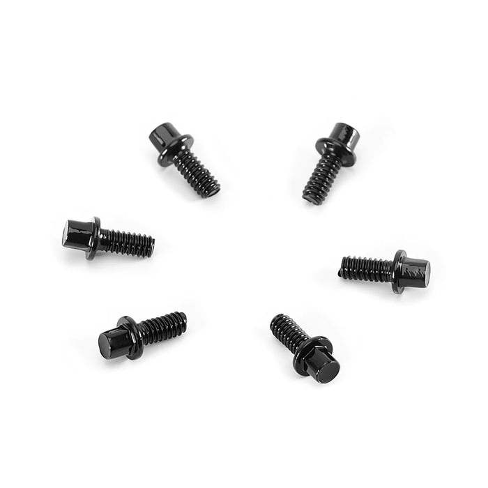 INJORA 100PCS 1.0" Wheels Beadlock M1.4 Screws Set (Black, Gold)