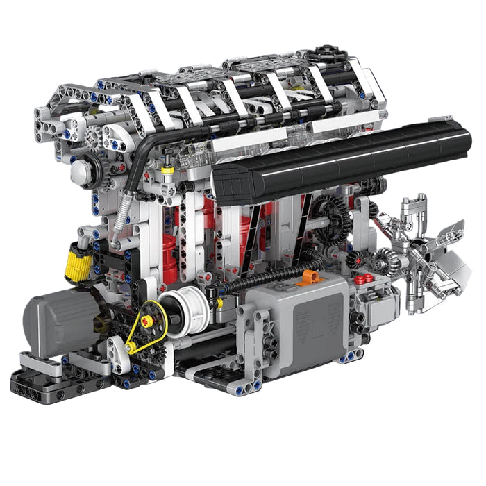 Mould King 10087 L4 Benzinmotor Bausteine (1787 Stück)