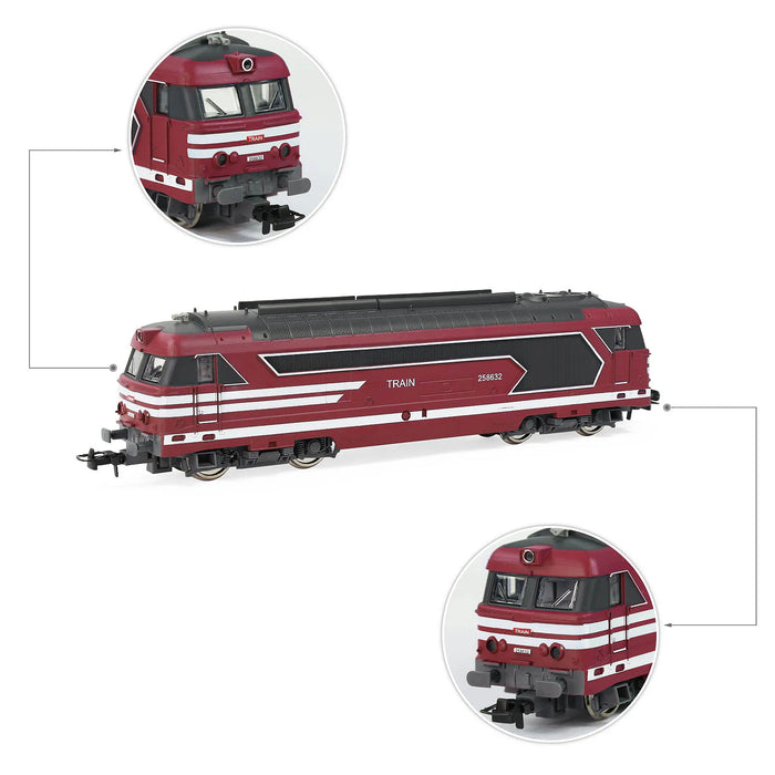 Evemodel HO 1/87 Modelllokomotiven im EU-Stil HCT8702