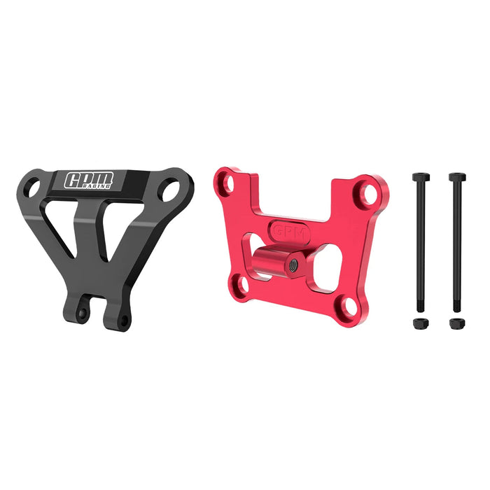 Support de cloison avant GPM et support de pare-chocs pour TRAXXAS Mini Maxx 1/10 (AL)