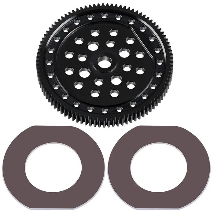 48P 93T Getriebe Stirnrad Hauptzahnrad für ECX Axe 2WD 1/10 (Metaal)