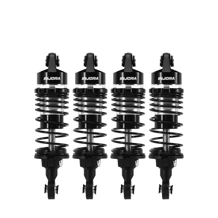 INJORA 64mm Oil Shocks w/ Progressive Rate Springs for Traxxas Mini Slash 4X4 1/16