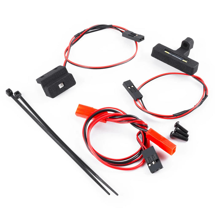 Front & Rear LED Headlight & Taillight for Arrma Typhon Grom 1/18