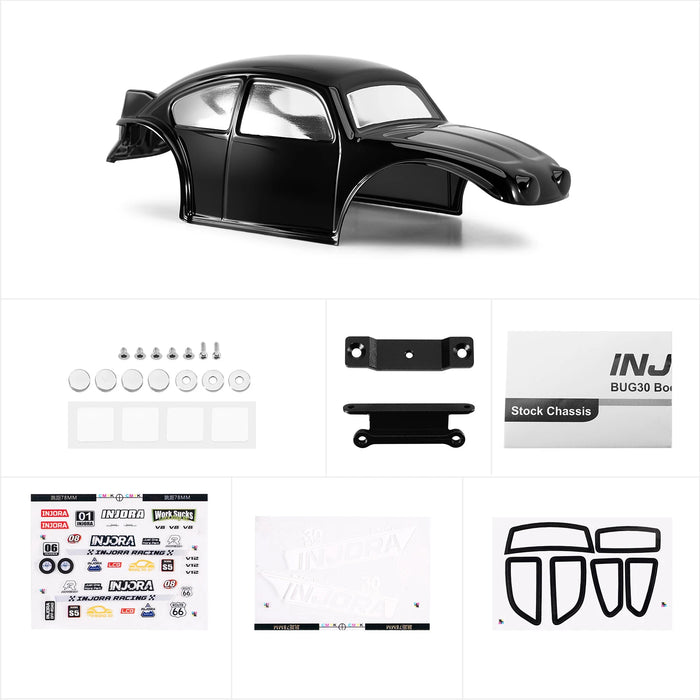 BUG30 Body Shell w/ Magnetic Mount for Axial SCX30 1/30