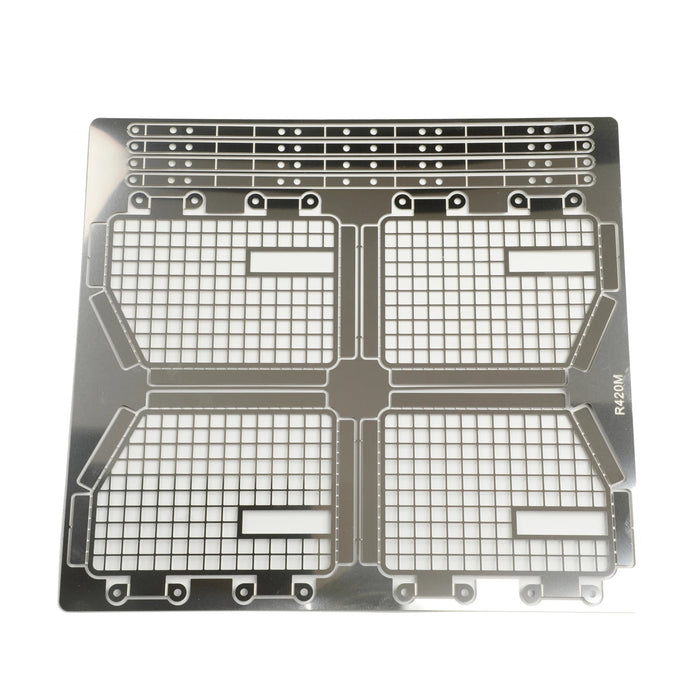 RCDream Side Window Foldable Mesh for FMS FCX10 Camel Defender 1/10