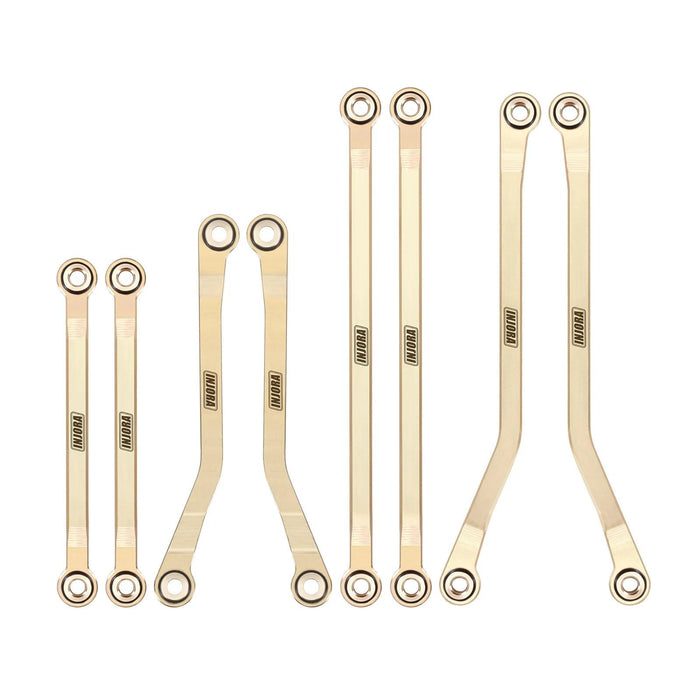 Ensemble de liens à haute garde au sol INJORA pour Traxxas TRX4M 1/18 (Messing)