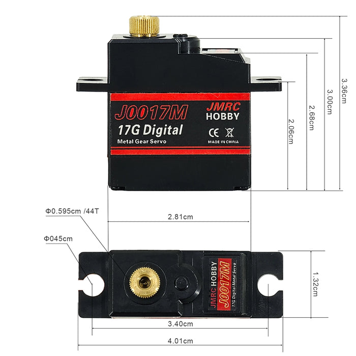 JMRC 17g Digitalservo für MJX Hyper Go