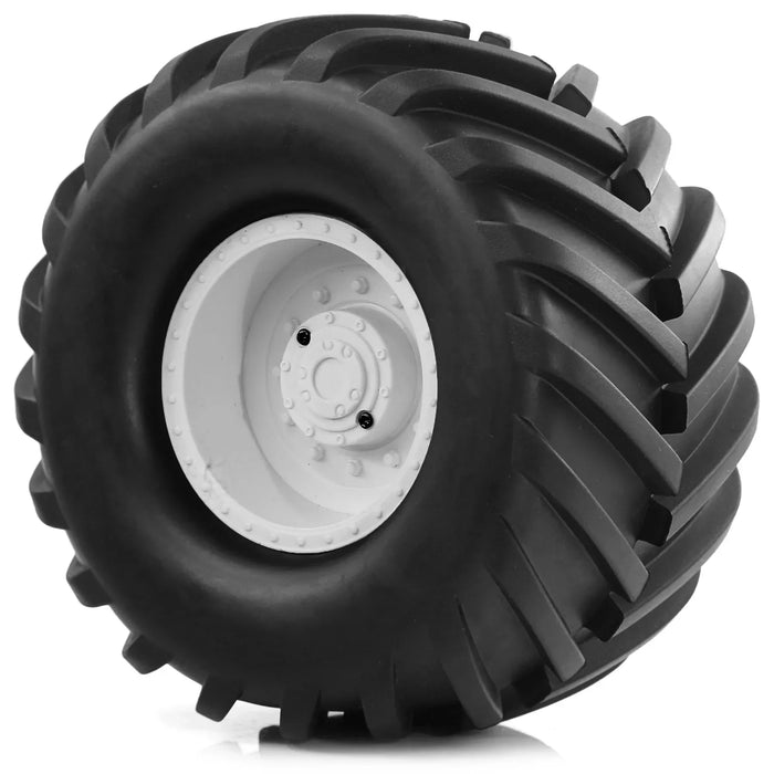 4PCS 133x73mm 1/10 Monster Truck Wheels Set (Plastic, Rubber)