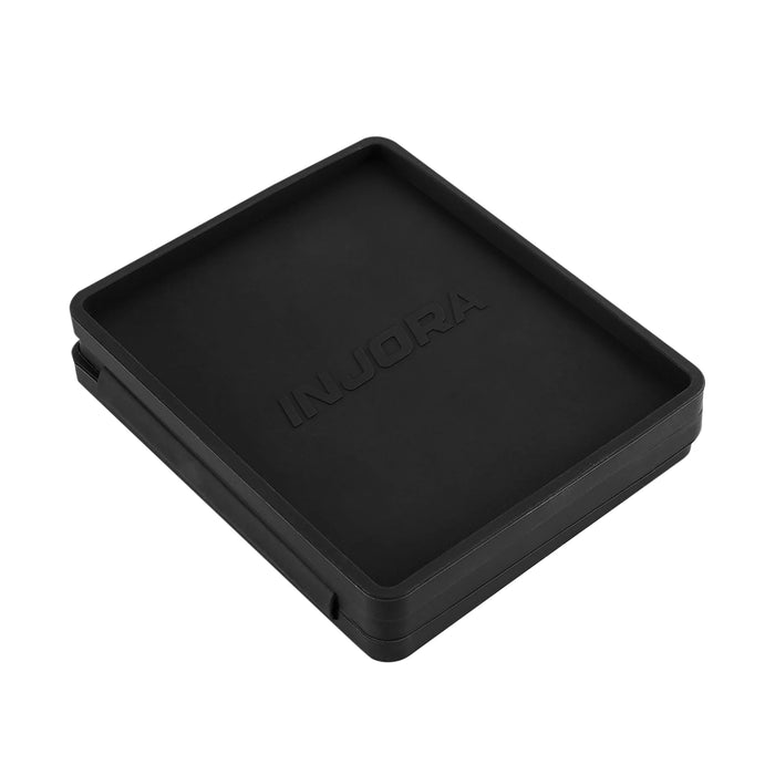 Plateau portable pliable en silicone 108x88mm à trois compartiments