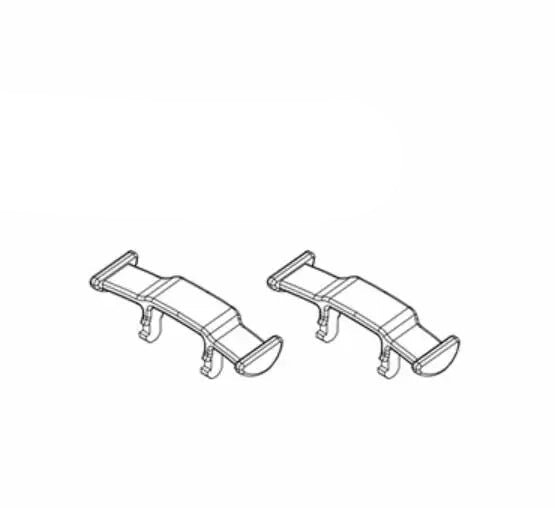 2PCS Tail Wing for Turbo Racing C61 1/76 76028