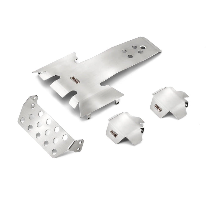 INJORA Skid Plate Axle Chassis Guard for Vanquish VS4-10 1/10 (RVS)