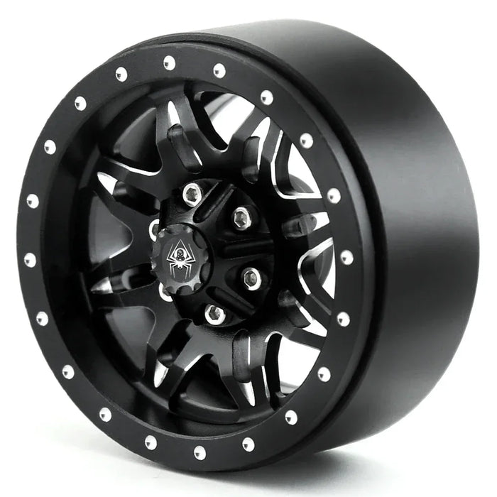 4PCS 1.9" 52x22mm 1/10 Crawler Beadlock Wheels (Metal)