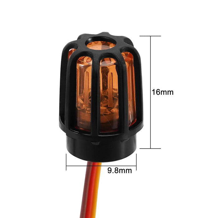 INJORA Lumière LED multifonction 1/10 1/14 avec couvercle