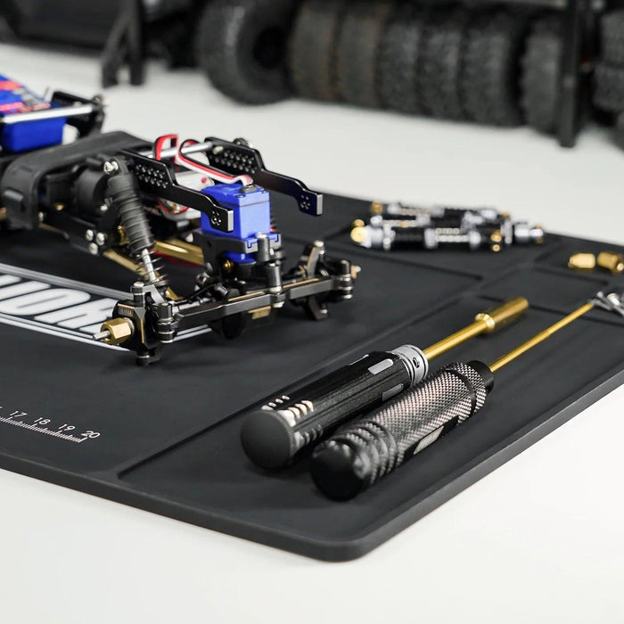 INJORA 420×297mm 1/18 1/24 Work Mat Pit Mat (Silicone)