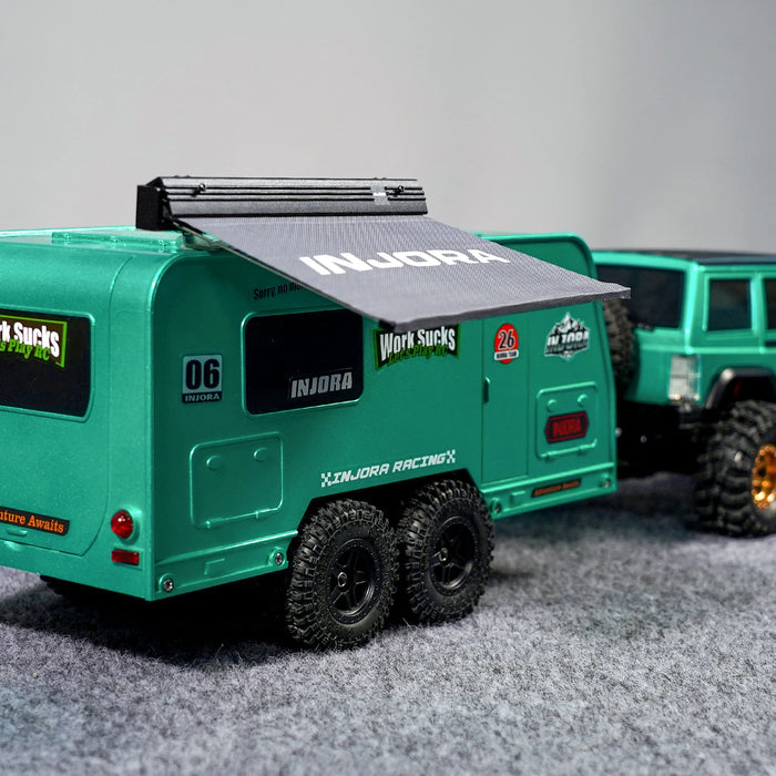 INJORA Scale Retractable Overland Awning 1/18 1/24