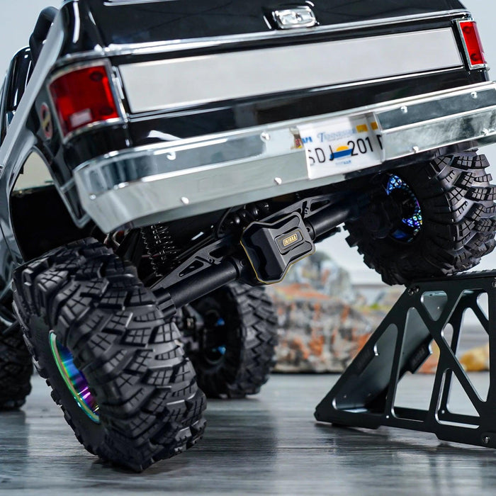 INJORA 61g Differential Axle Cover for FMS FCX10 1/10 (Brass)