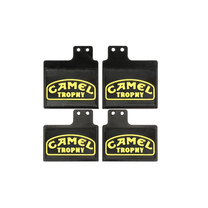 Bavettes pare-boue et silencieux d’échappement arrière RCDream pour FMS FCX10 1/10