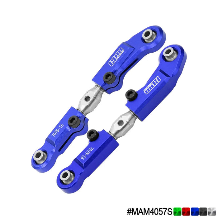 GPM Rear Upper Adjustable Links for Arrma Mojave 4S 1/8 (Staal, Alu)