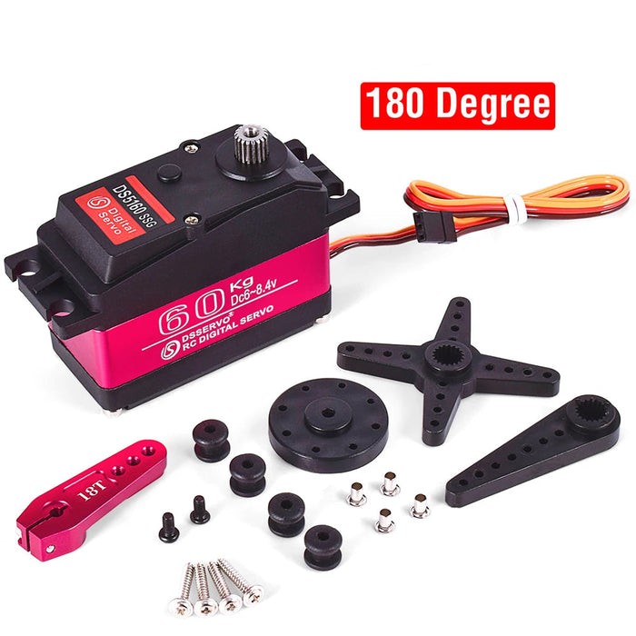 DSServo Servo numérique étanche à couple élevé 60Kg