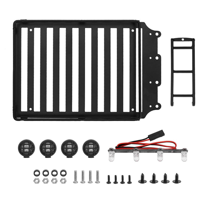 INJORA Carrosserie Hardtop Cherokee 155mm pour Traxxas TRX4M 1/18 (ABS)