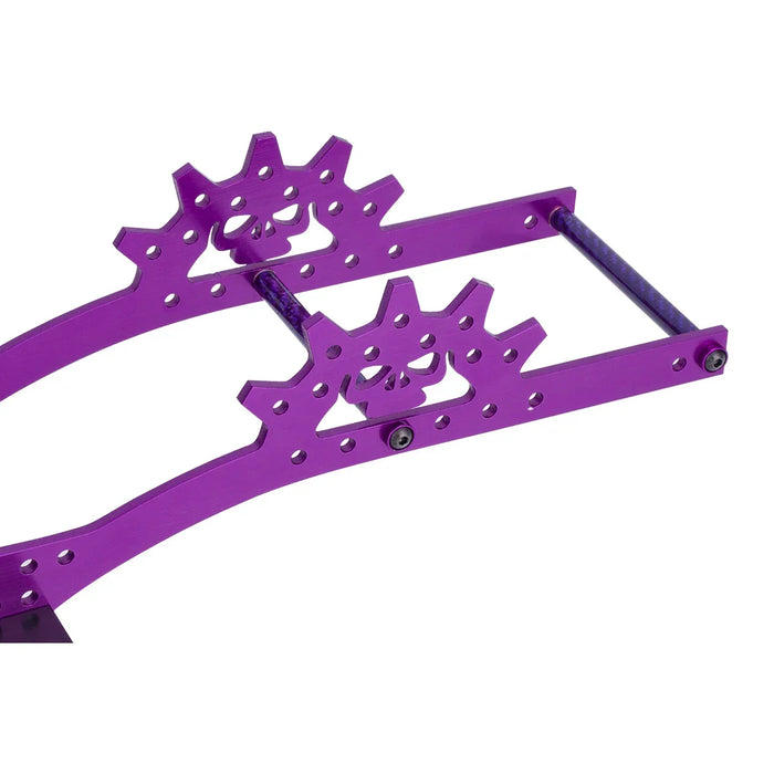 LCG Chassis Kit Frame for Axial Capra SCX10 II VS4-10 1/10 (Alu)