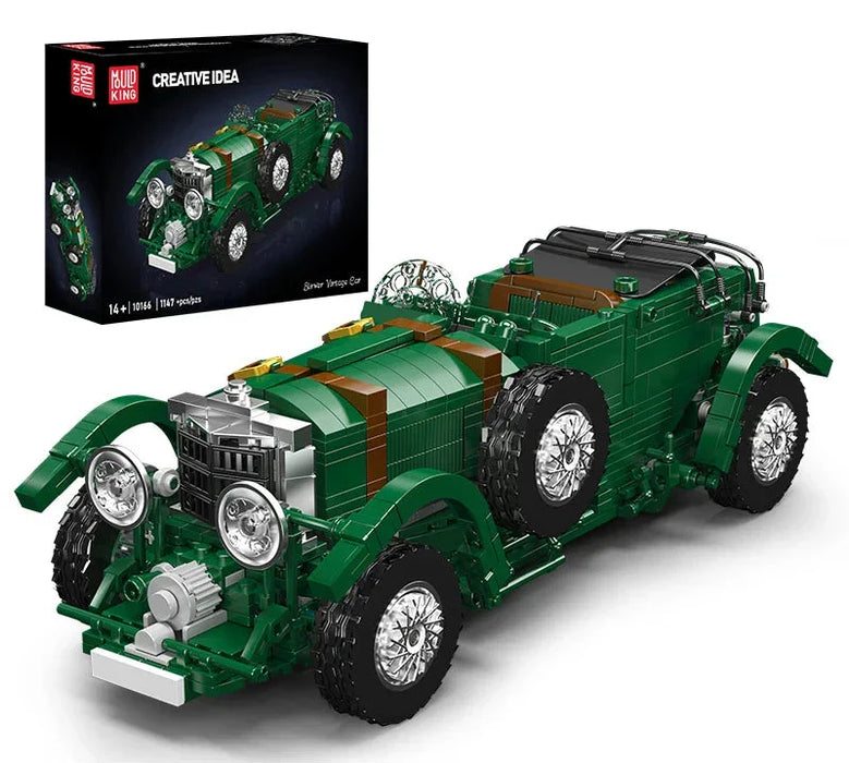 Mould King 10166 Classic Blower Vintage Car Model Building Blocks (1147 Stukken)