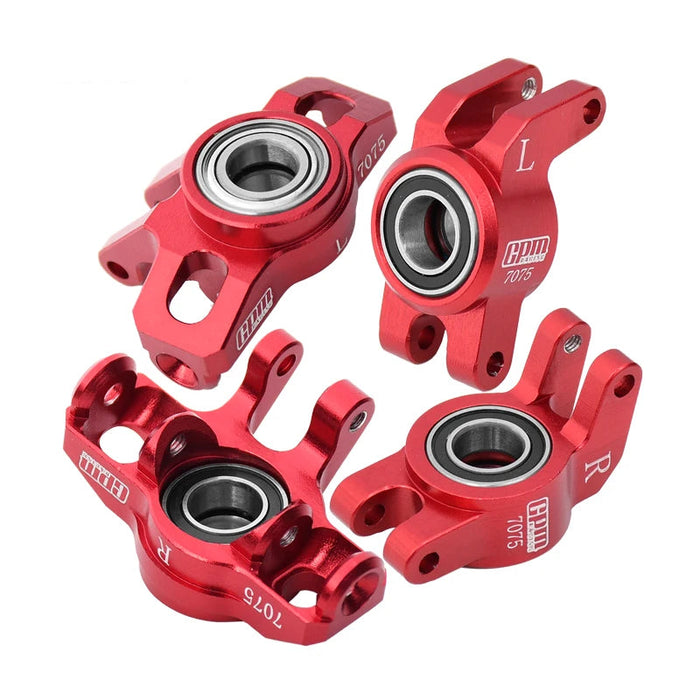 GPM Front Steering Block+Rear Hub big Bearing for ARRMA Mojave Grom 1/16 (AL)