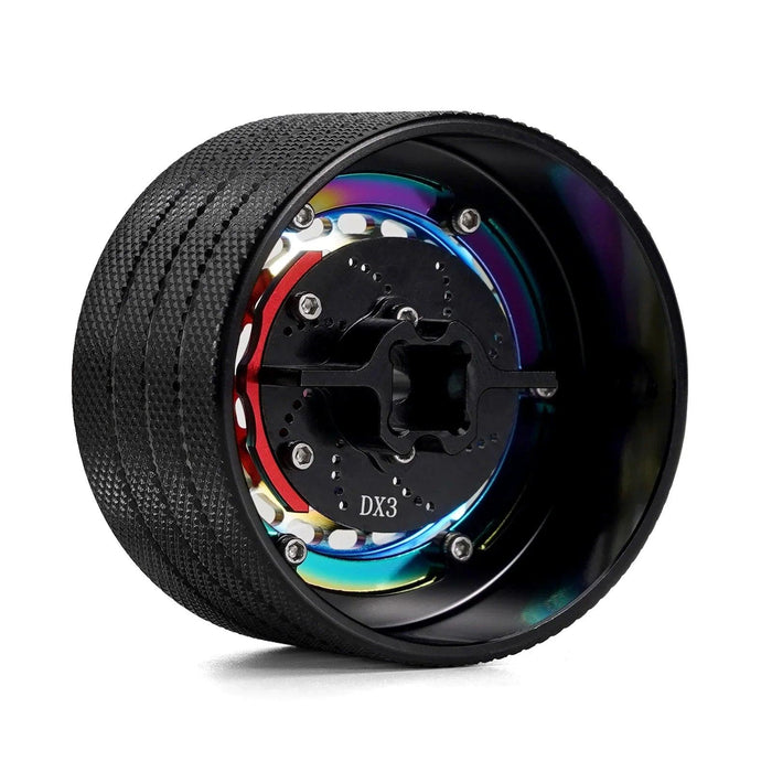 Volant INJORA pour émetteur TQI DX3 NB4 4PV 7PX 10PX (Aluminium)