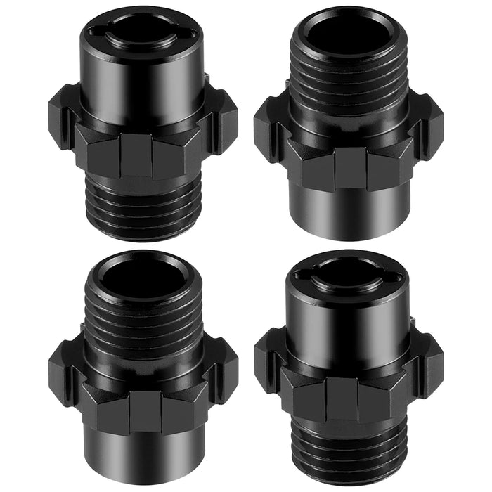 4PCS Hex Wheel Hub Adapters for Traxxas Jato VXL-2S 1/8 (Alu)