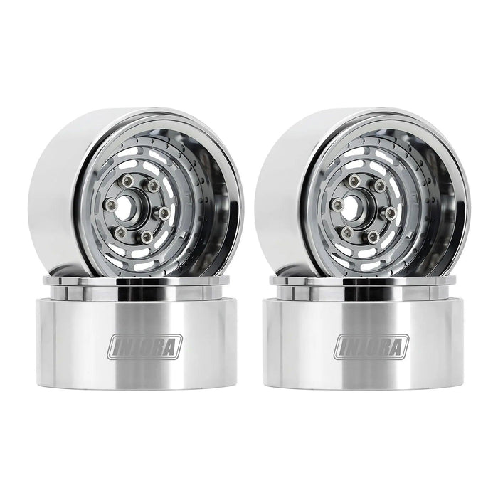 INJORA 1.9" 52.5x30.5mm 1/10 Crawler Beadlock Wheels